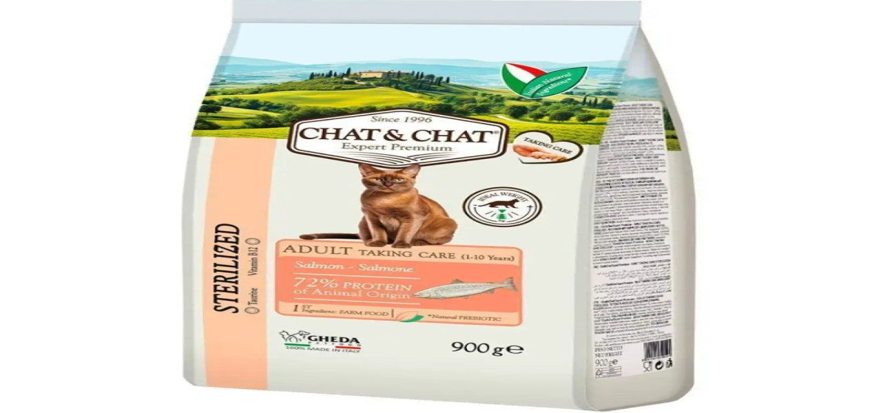 CHAT & CHAT | ADULT CAT STERILIZED With Salmon
