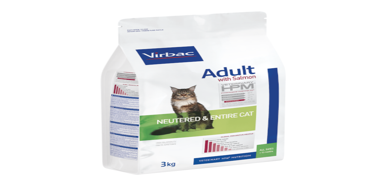 HPM Adult With Salmon Neutered  & Entire Cat