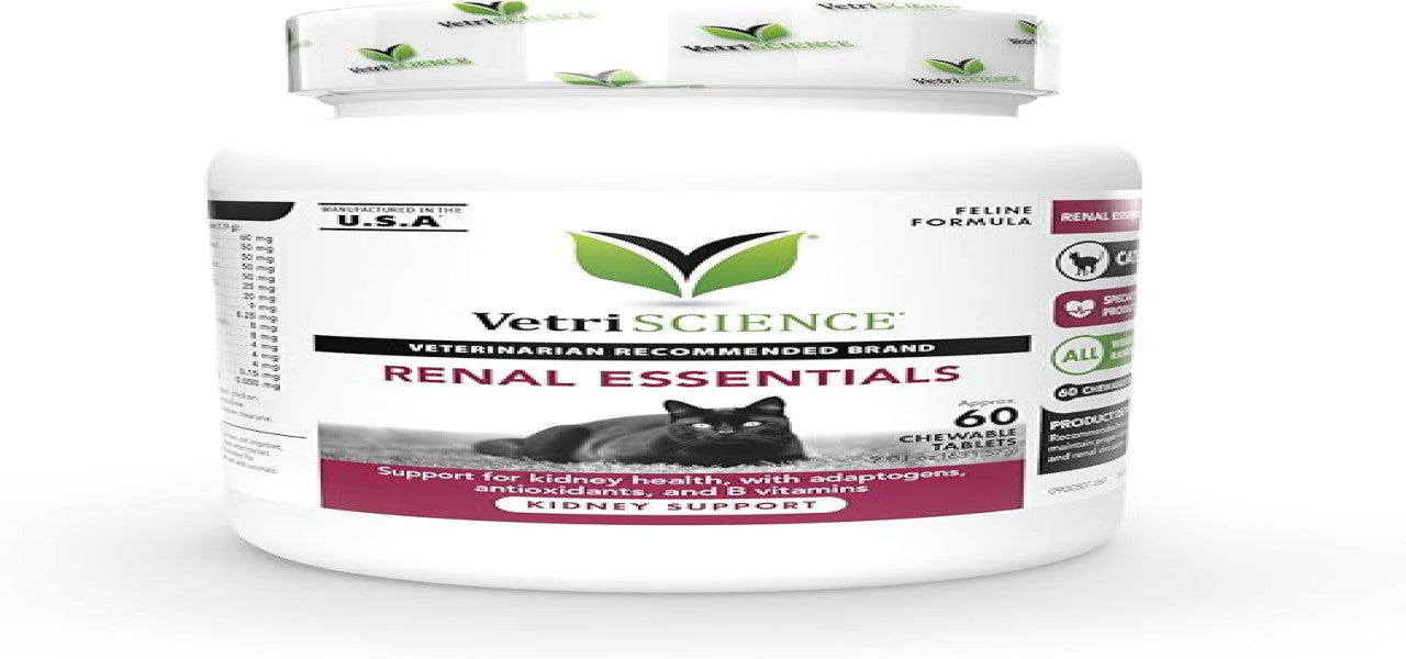 VetriScience | Renal Essentials Chewable Tablets For Cats