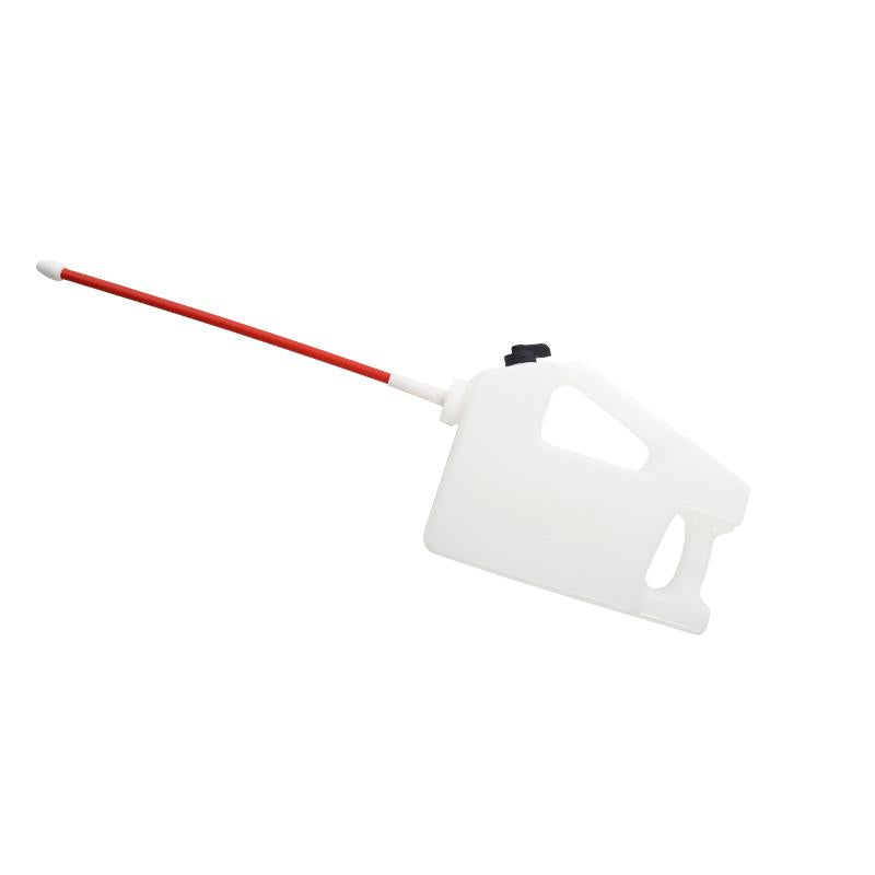 Calf drencher with rigid tube