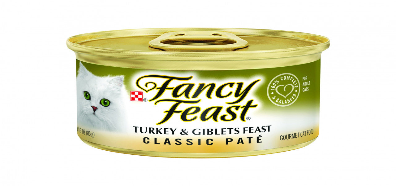 FANCY FEAST - TURKEY & GIBLETS (CLASSIC PATE)