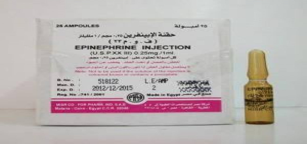 EPINEPHRINE-MISR 0.25 MG/ML