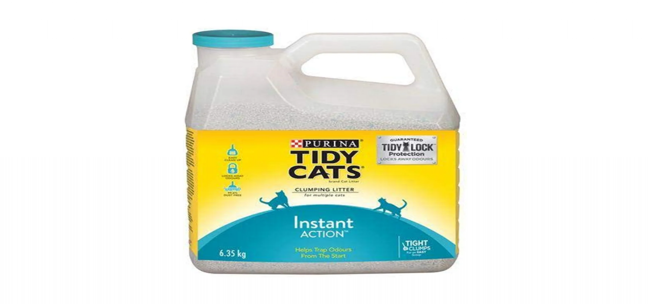 TIDY CATS CLUMPING LITTER - INSTANT ACTION