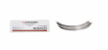 suture needle spring eye, 3/8 circle, reverse cutting