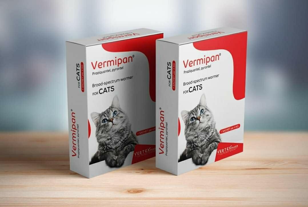 vermipan Broad-spectrum wormer for cats
