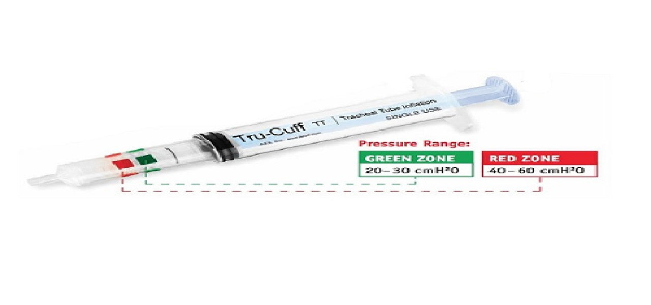 FioniaVet | Tru-Cuff, Inflating Syringe for Endotracheal tube cuf