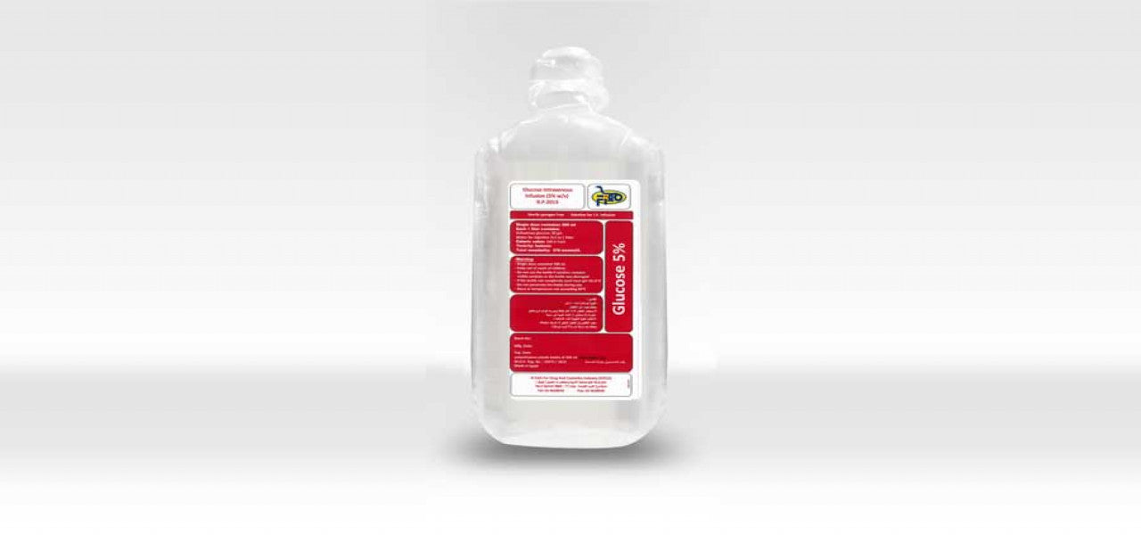 GLUCOSE Infusion 5% (with cap)