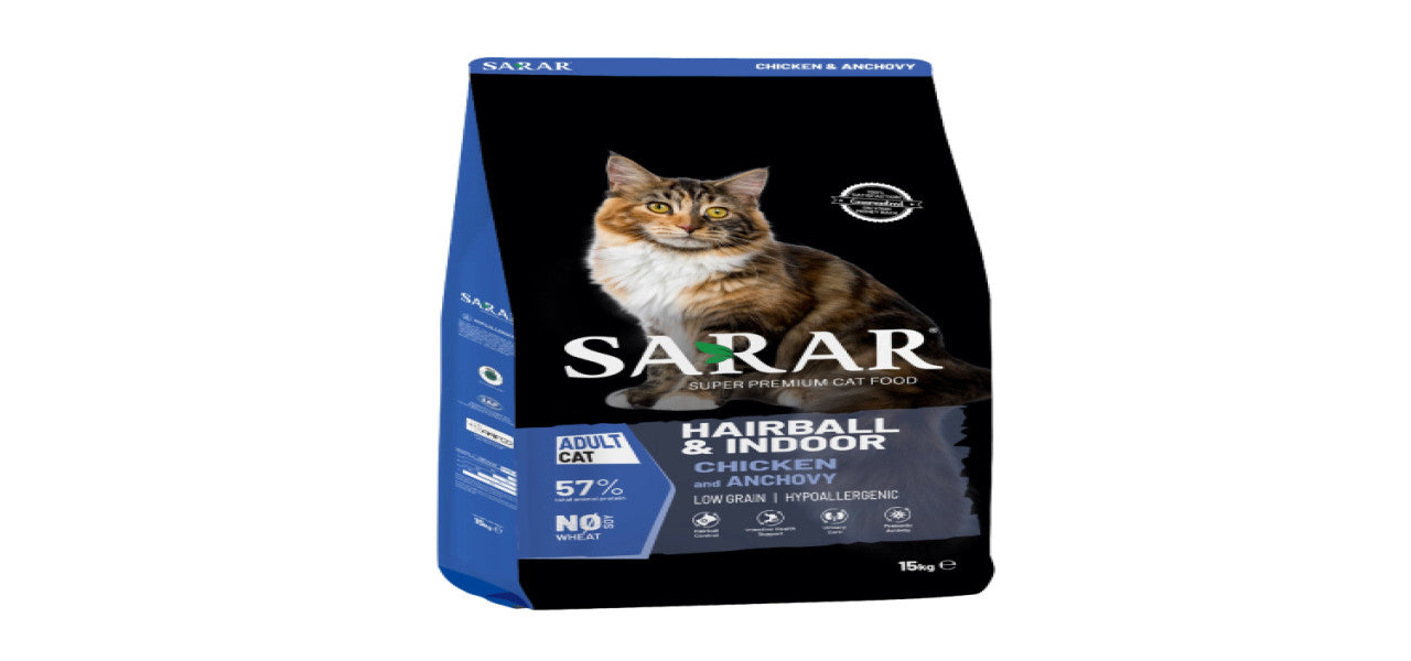 SARAR Hairball & Indoor Chicken for Cats