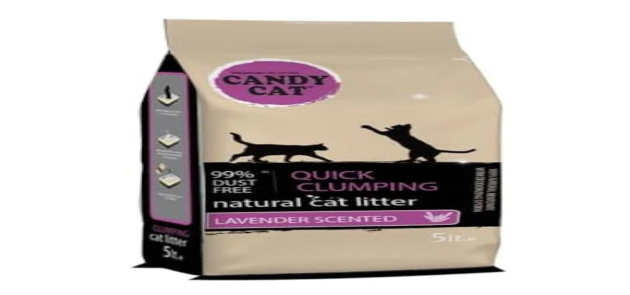 Candy Cat Bentonite Clumping Cat Litter