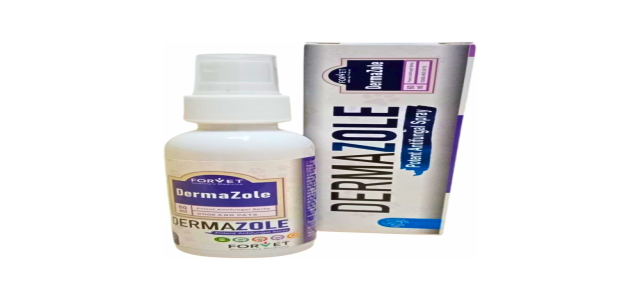 Dermazole Antifungal Spray for Dogs and Cats
