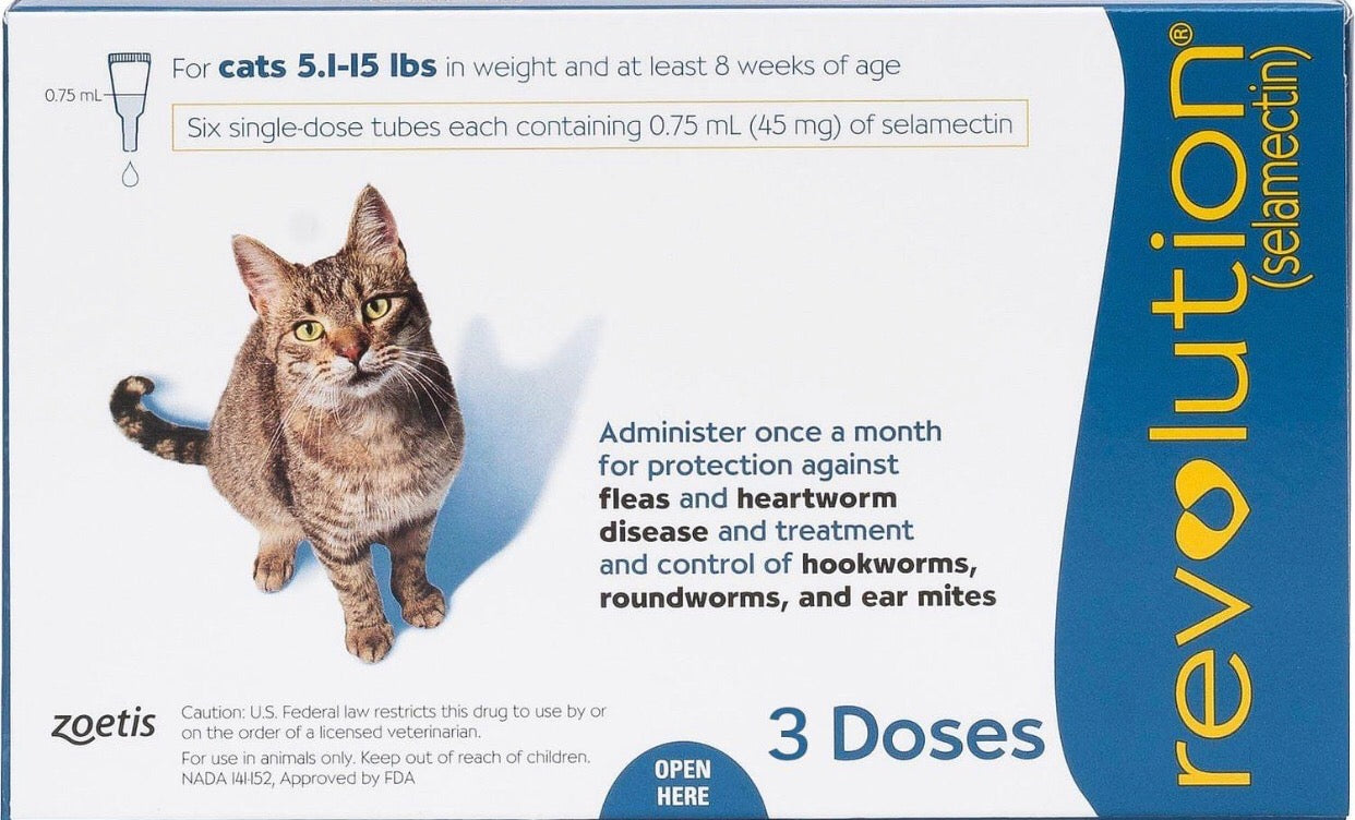 REVOLUTION Cat 3 Doses