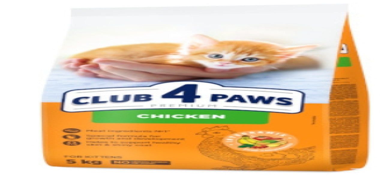 CLUB 4 PAWS  Kittens Chicken