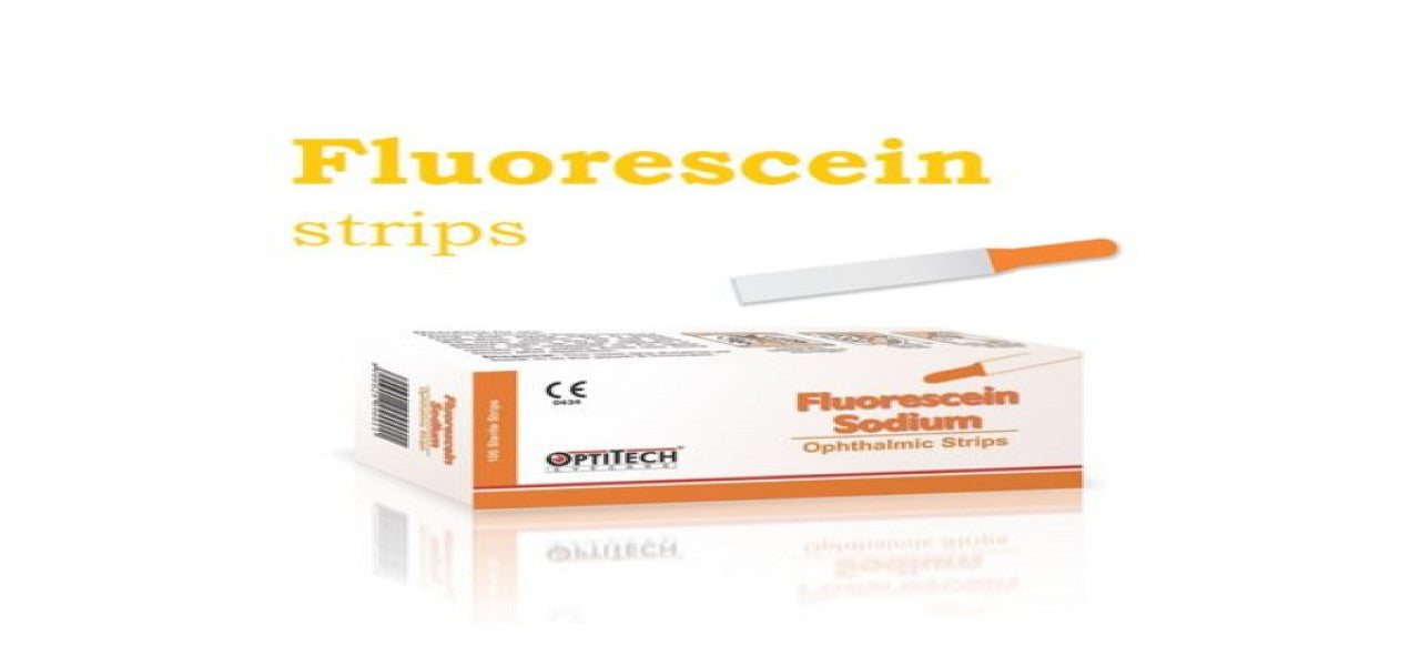 Flourescen dye strip