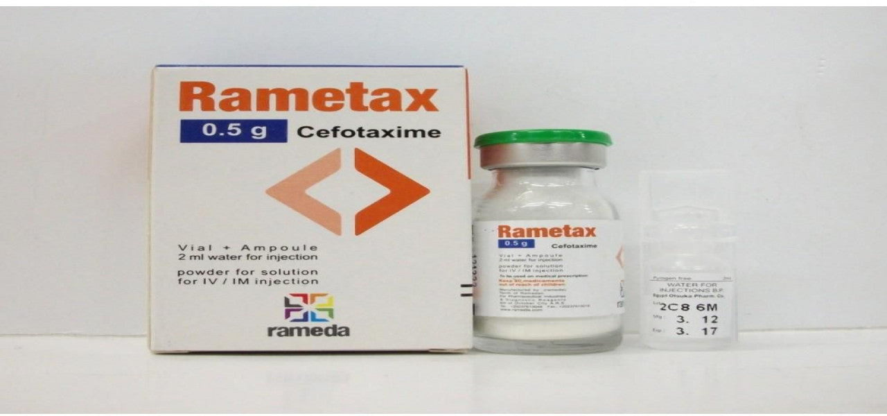 RAMETAX 0.5 G 1 VIAL