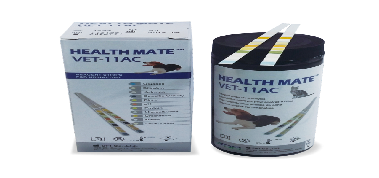 Health Mate VET11C urine test strips