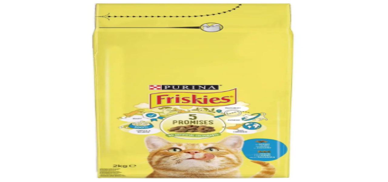 FRISKIES with Salmon & Vegetables Dry Cat Food