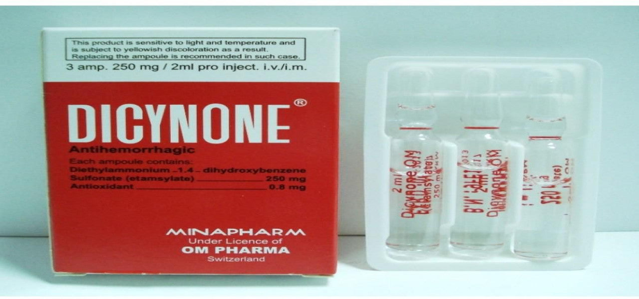 DICYNONE 250MG/2ML 3 AMP.