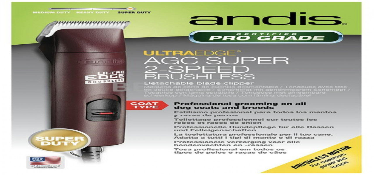 Andis | UltraEdge Brushless Clipper + CeramicEdge Blade #10