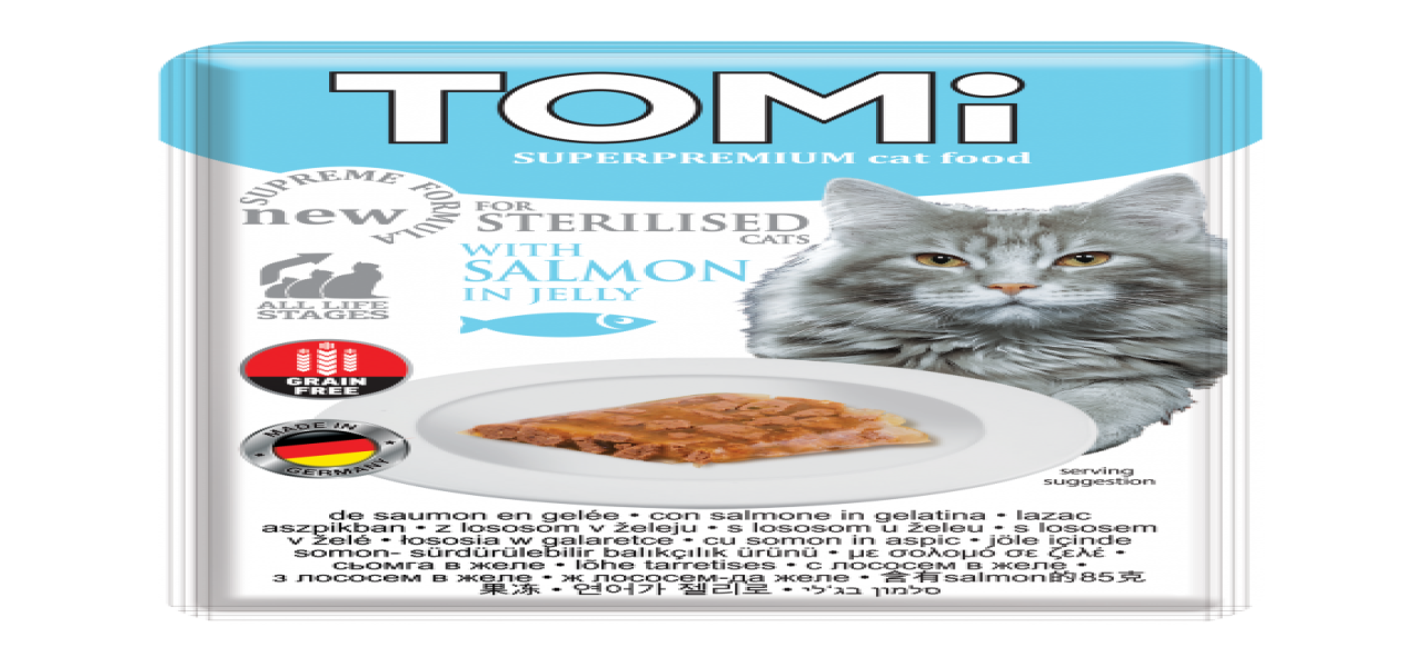 TOMi | pouch for sterilised cats 85g