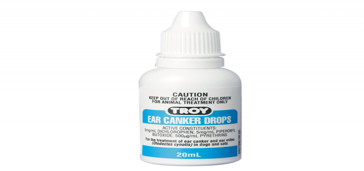 Troy Ear Canker Drops