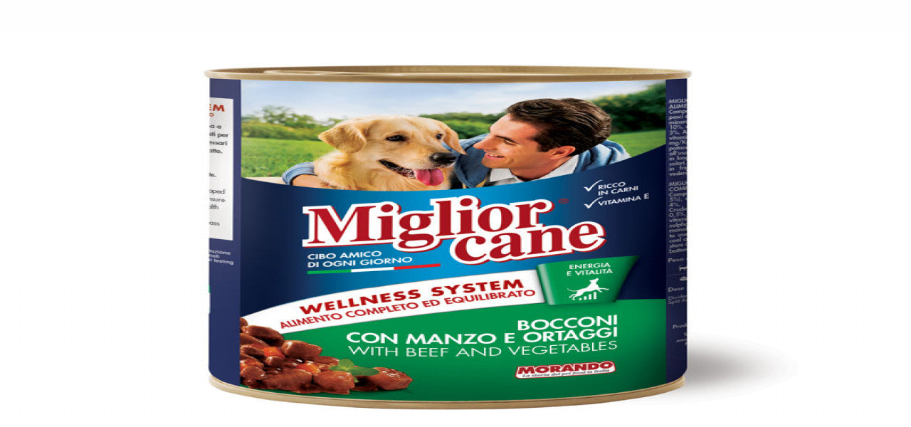Migliorcane CHUNKS for Dogs 400 gm