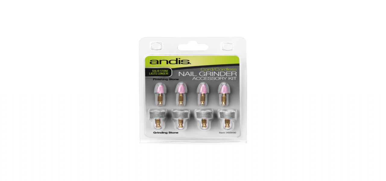 Andis Cord/Cordless Nail Grinder Replacement Accessory Pack