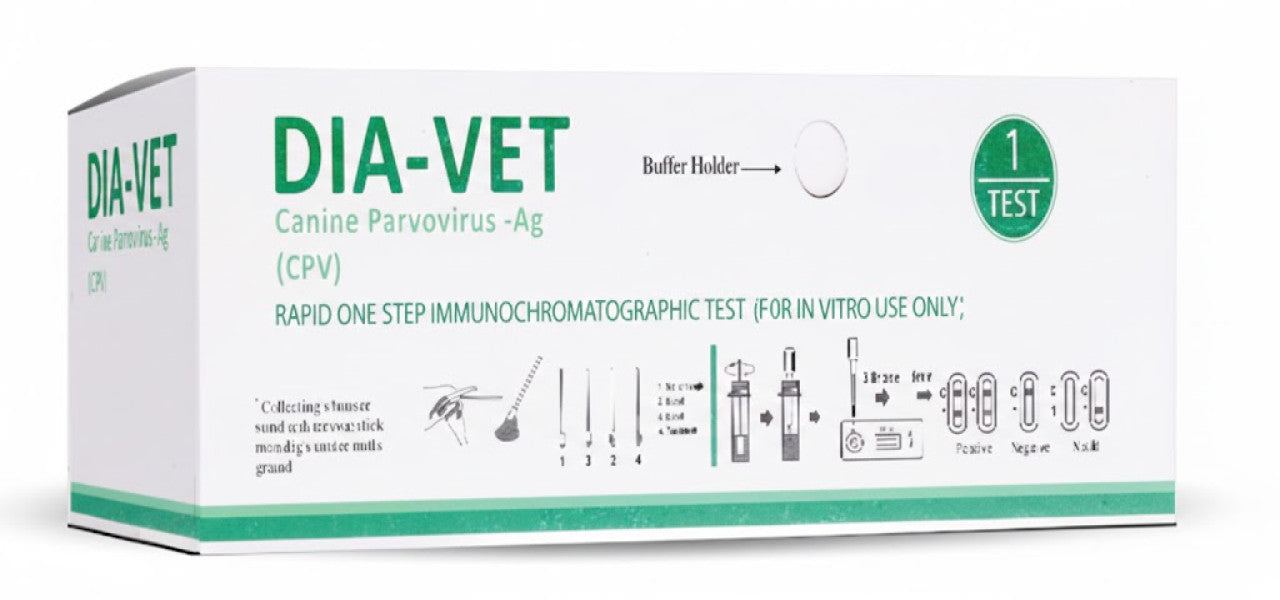 Diavet Canine Parvovirus Ag test