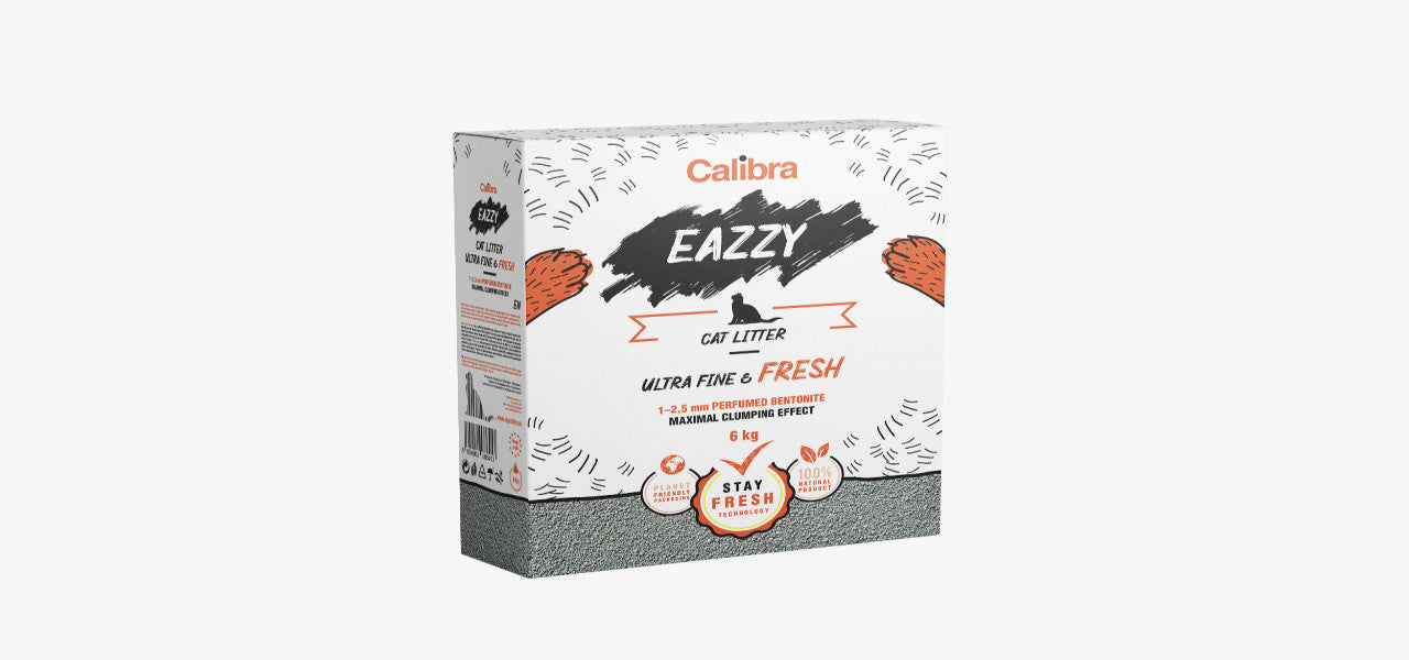 Calibra EAZZY Cat Litter - Ultra fine & Fresh