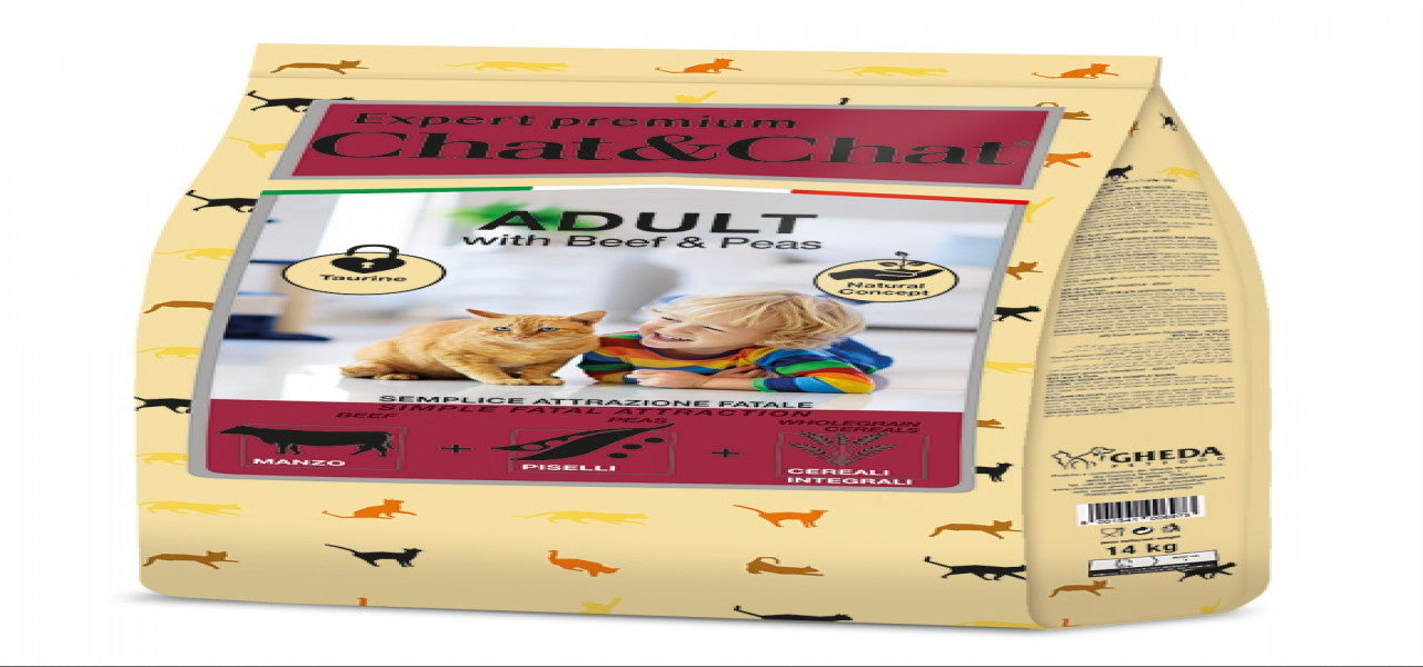 CHAT & CHAT | Adult Cat With Beef & Peas