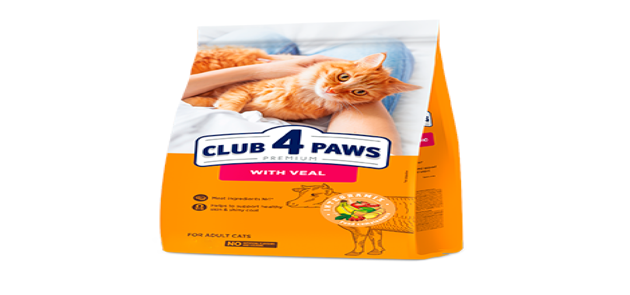 CLUB 4 PAWS Veal Adults Cats