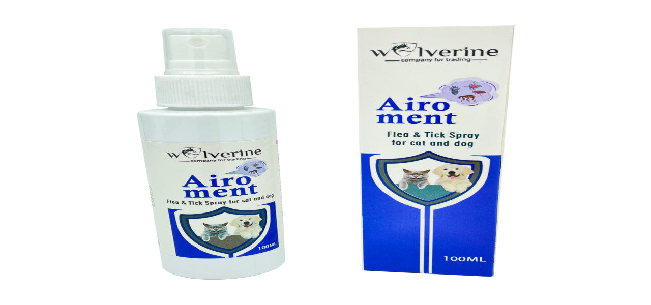 Airoment Anti-Fleas & Ticks Spray