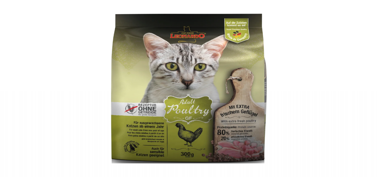 LEONARDO | CAT FOOD - ADULT GF POULTRY