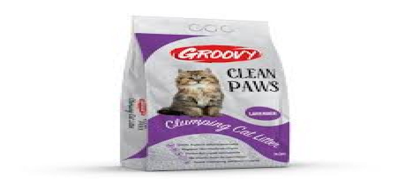 GROOVY Clean Paws Clumping Cat Litter | 5 L
