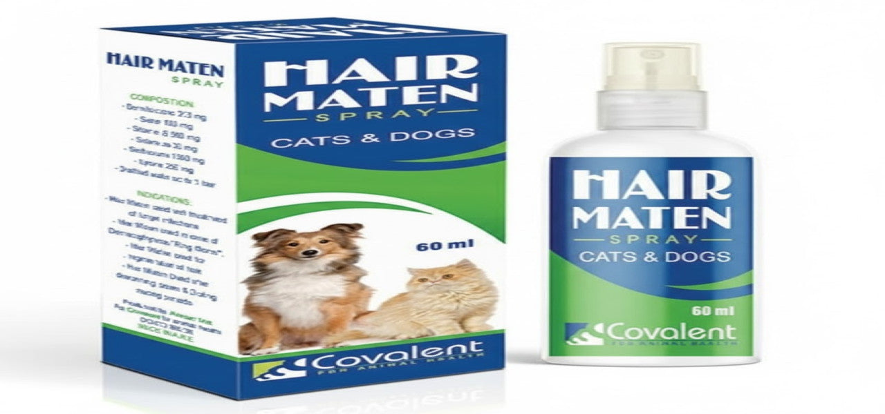 Hairmaten Spray For Cats & Dogs