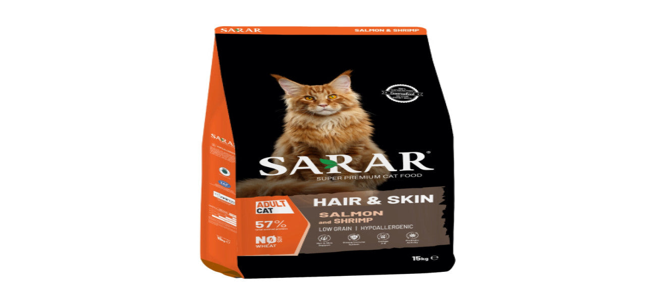 SARAR Hair & Skin Salmon for Cats