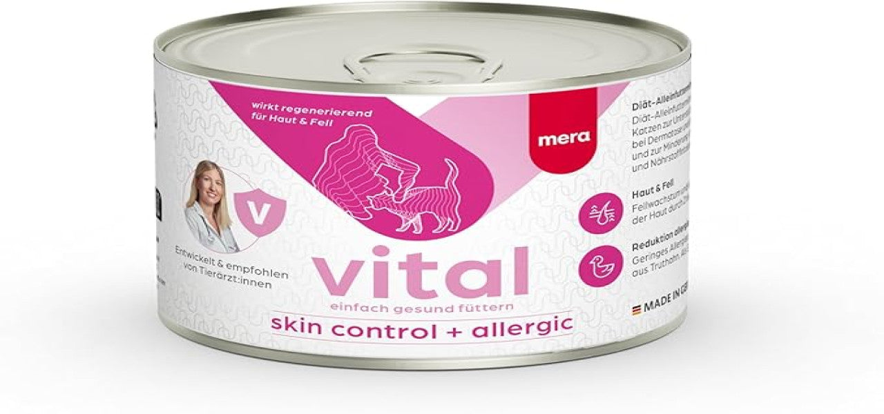 MERA | Vital Skin Control + Allergic wet food for CATS