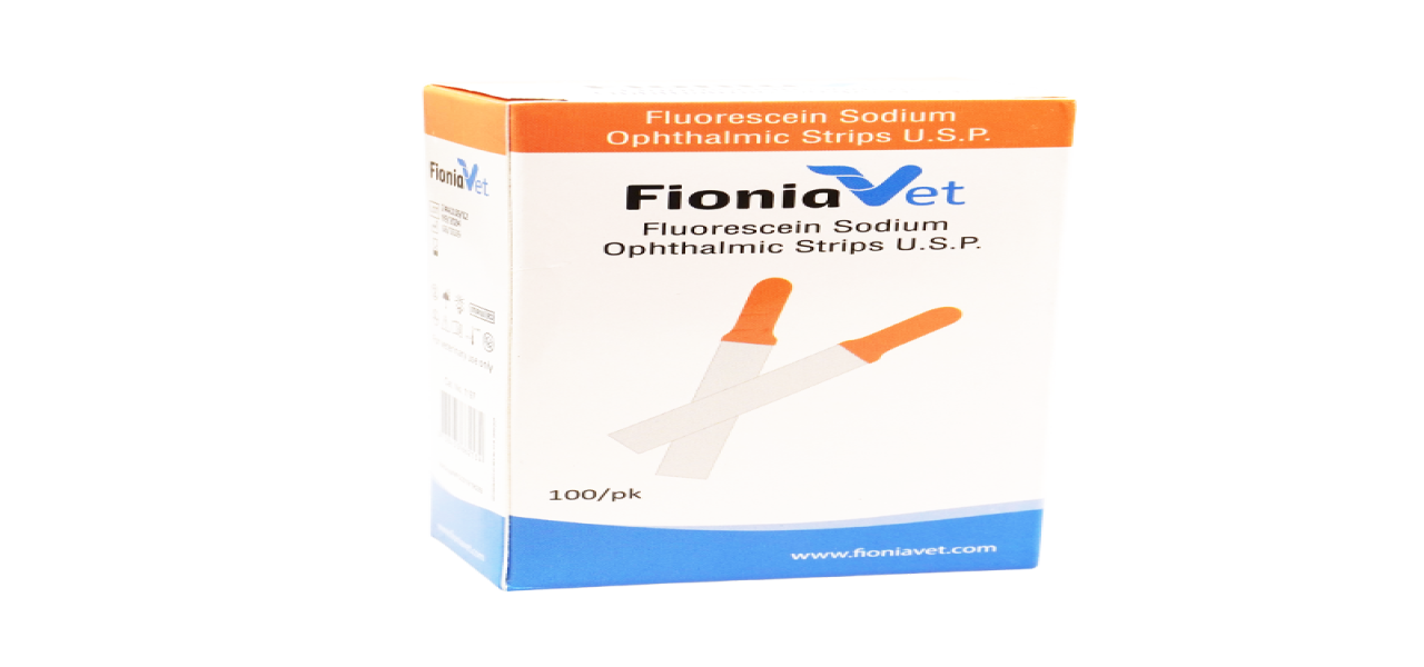 FioniaVet | Fluorescein test, 100 strips