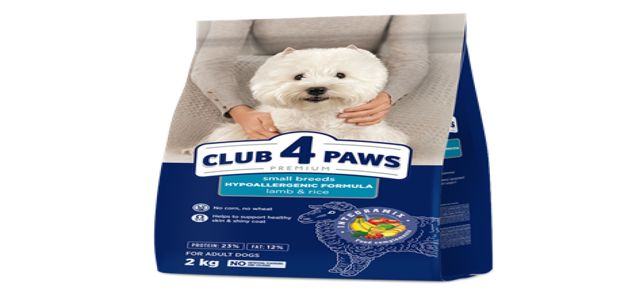 CLUB 4 PAWS small breed Lamb and Rice