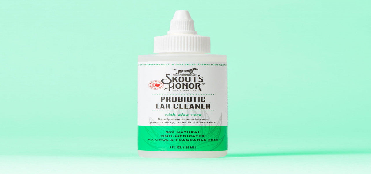 Skout’s Honor | PROBIOTIC EAR CLEANER FOR DOGS & CATS