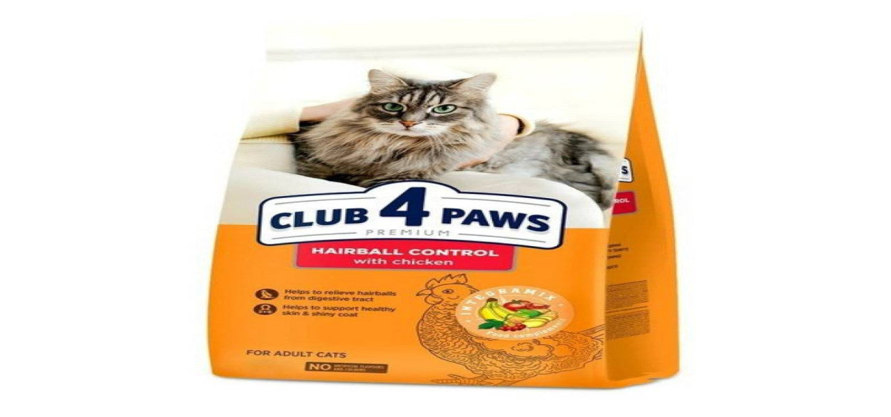 CLUB 4 PAWS  Hairball Adult Cats